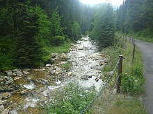 Lanovka - Celnice - pod Voseckou boudou - Krakono�ova sn�dan� - Mumlavsk� vodop�dy